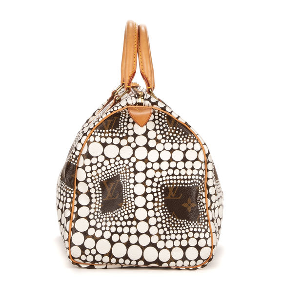 Louis Vuitton Ltd. Ed. Yayoi Kusama Town Speedy 30 - Picture 5 of 9